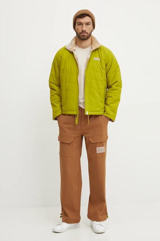 Turistické nohavice Columbia Wallowa Softshell 2090841 hnedá AW24