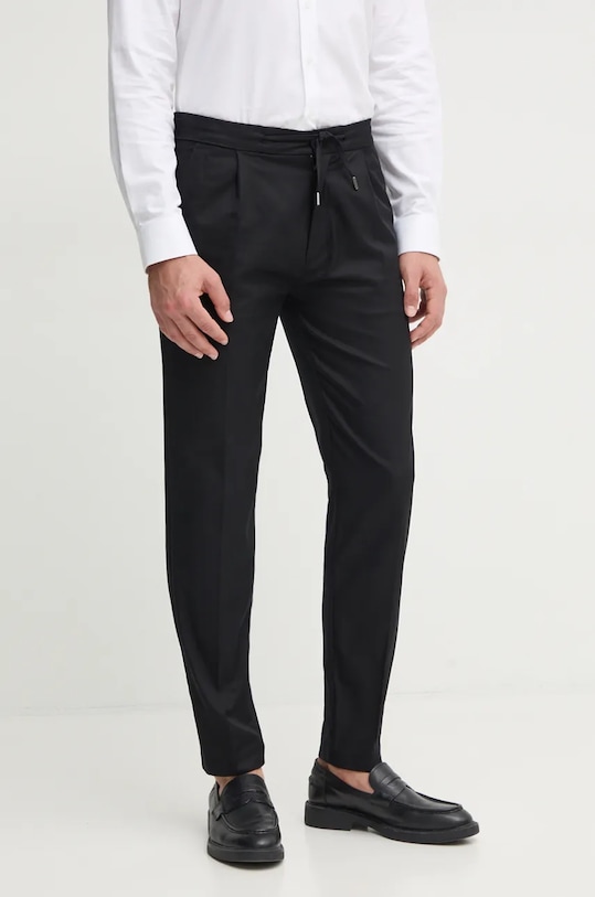 Bavlnené nohavice Calvin Klein bavlna čierna K10K113431