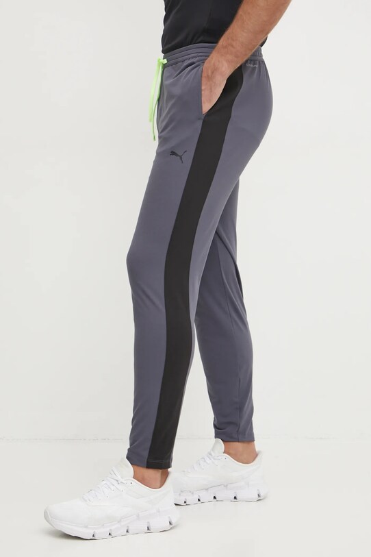 Tréningové nohavice Puma Cloudspun s elastanom sivá 525717