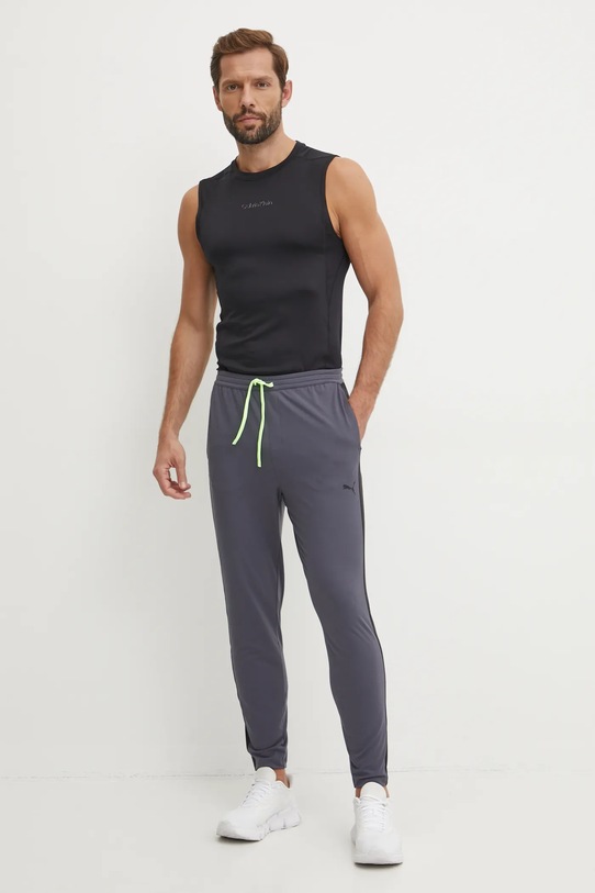 Tréningové nohavice Puma Cloudspun 525717 sivá AW24