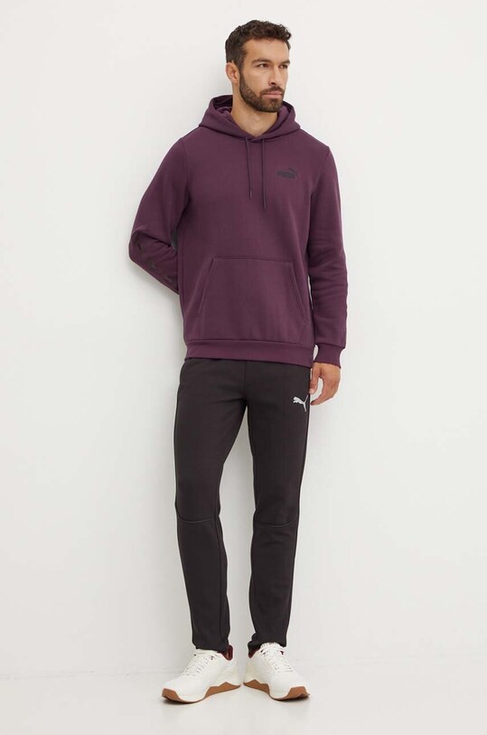 Puma pantaloni de trening 658532 negru AW24