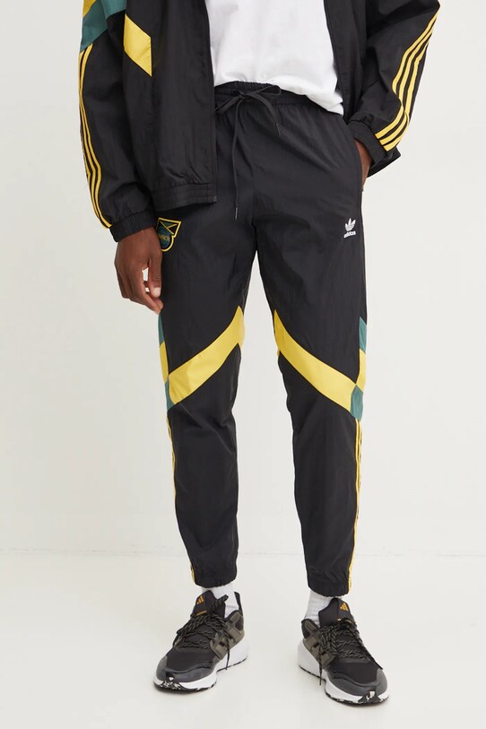 adidas Originals pantaloni panza negru IN5570