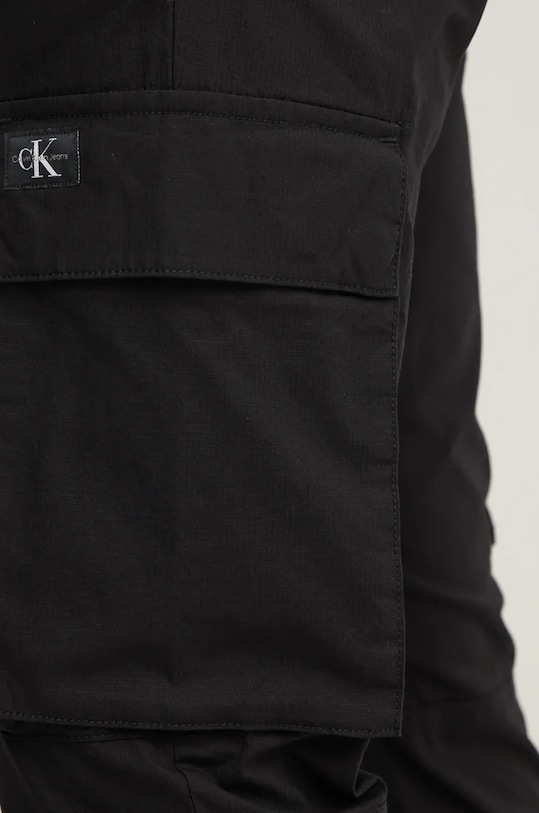 Штани Calvin Klein Jeans чорний J30J326438
