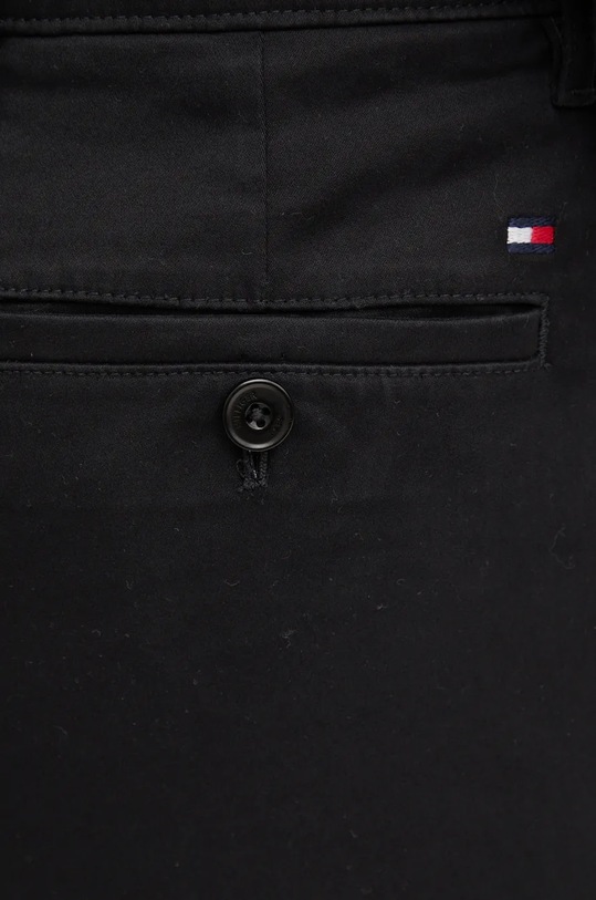 Hlače Tommy Hilfiger crna MW0MW36708