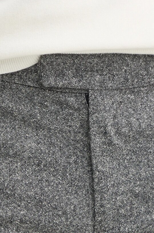 Tommy Hilfiger pantaloni din lana gri MW0MW36699