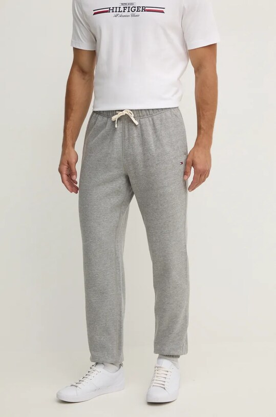 Спортивные штаны Tommy Hilfiger меланж серый MW0MW37231