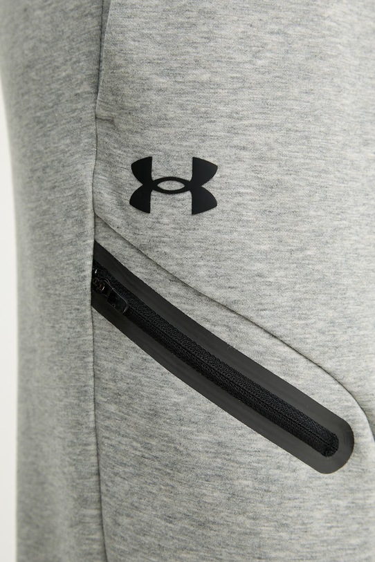 Under Armour spodnie dresowe męskie Unstoppable Fleece szary 1389353