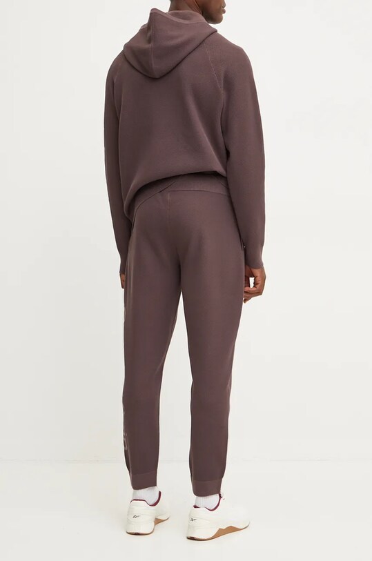 Odzież Calvin Klein Performance spodnie dresowe 00GMF4P607 brązowy