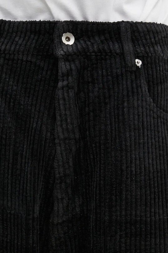 Rick Owens corduroy trousers Geth Jeans black DU02D2351.HCF