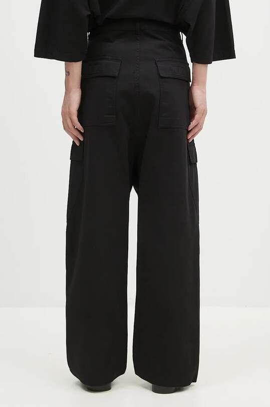 Odjeća Pamučne hlače Rick Owens Cargo Trousers DU02D2354.TW crna