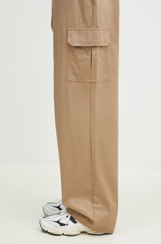 AMBUSH pantaloni de bumbac Travertine bej BMCF003F24FAB0016100