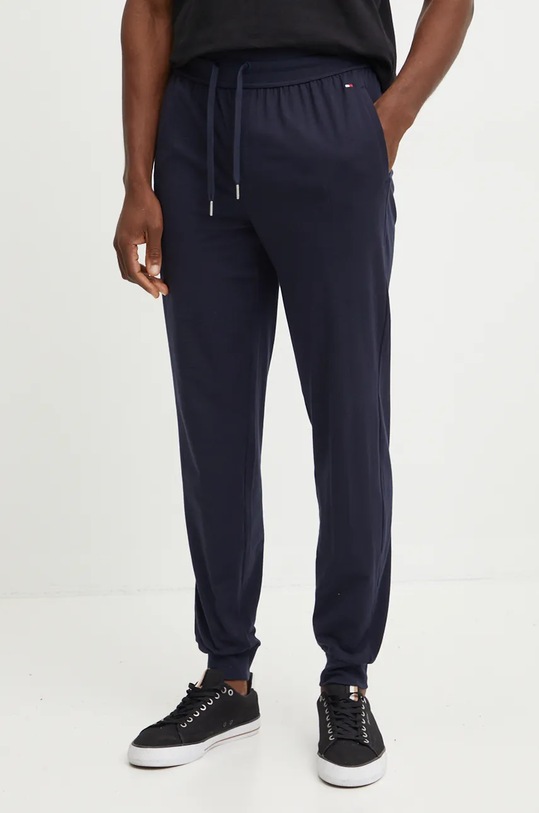 Спортен панталон Tommy Hilfiger еластичен тъмносин UM0UM03367
