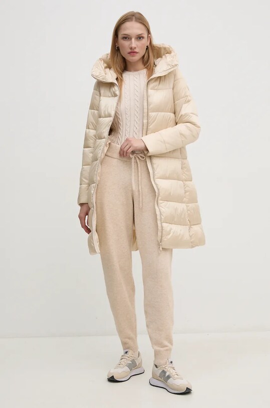 Штаны с примесью шерсти Tommy Hilfiger UM0UM03371 бежевый AW24