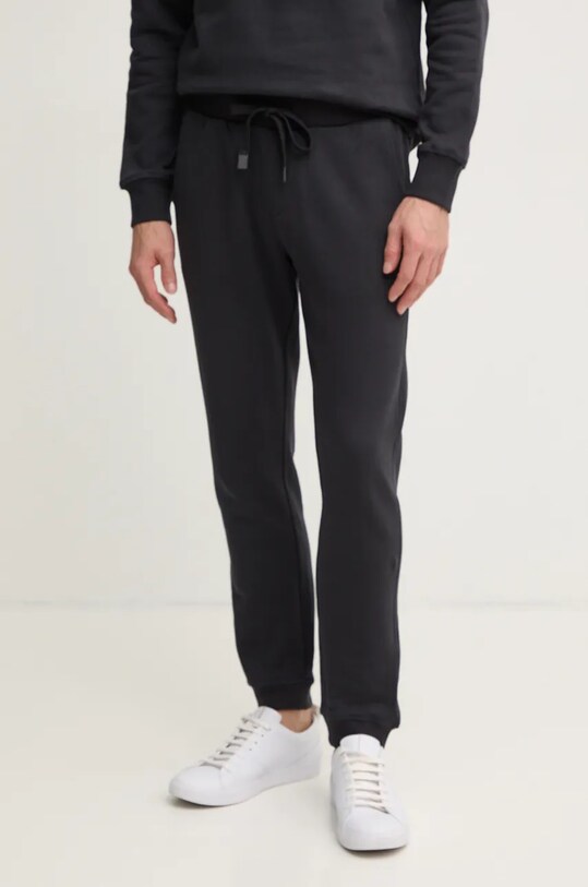 Bavlněné kalhoty North Sails pletenina černá 673115.