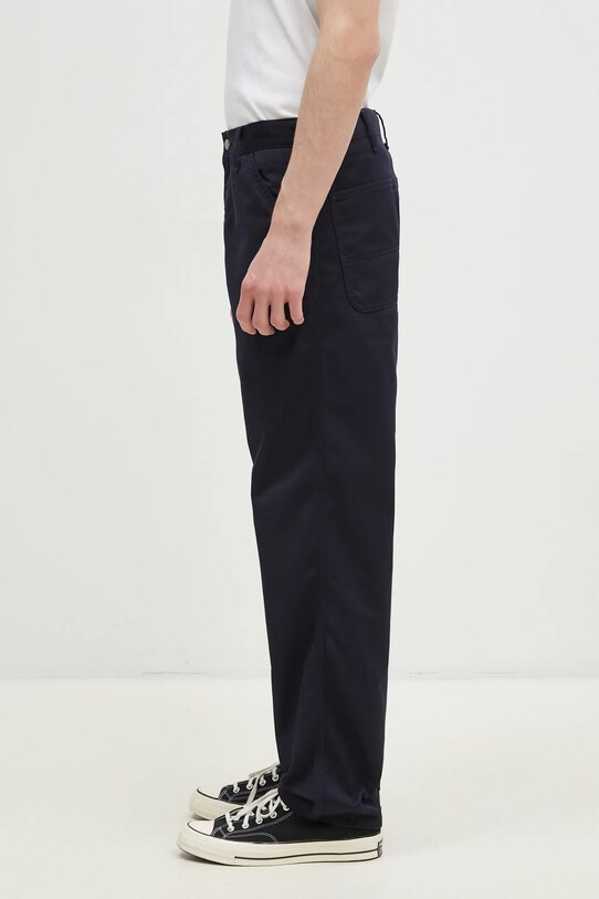 Брюки Carhartt WIP Simple Pant I020075.1C02 тёмно-синий AW24