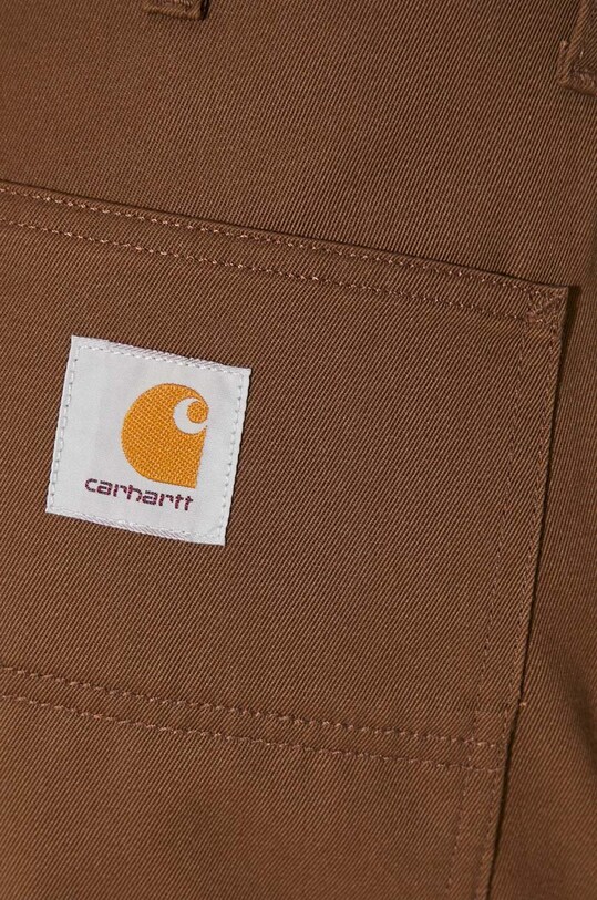 Nohavice Carhartt WIP Simple Pant I020075.2Y02 hnedá