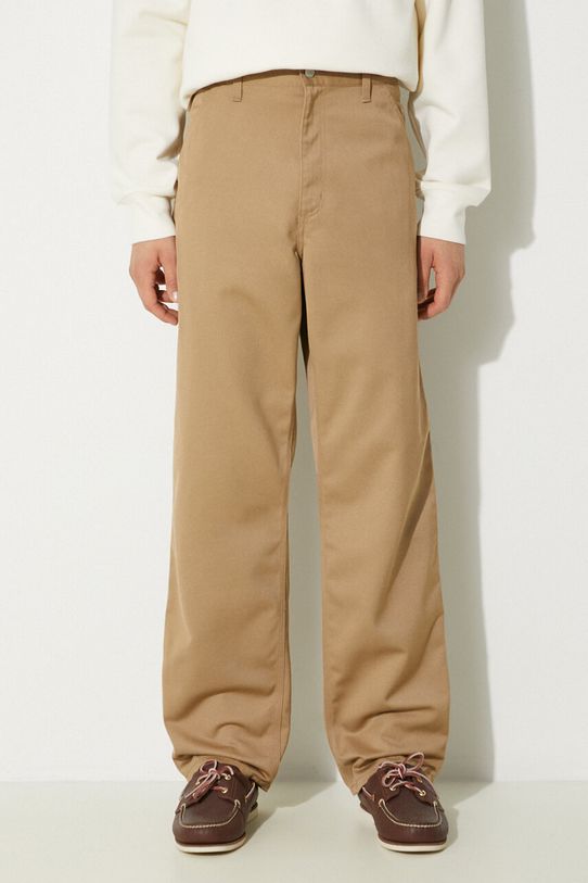 Παντελόνι Carhartt WIP Simple Pant chino μπεζ I020075.8Y02