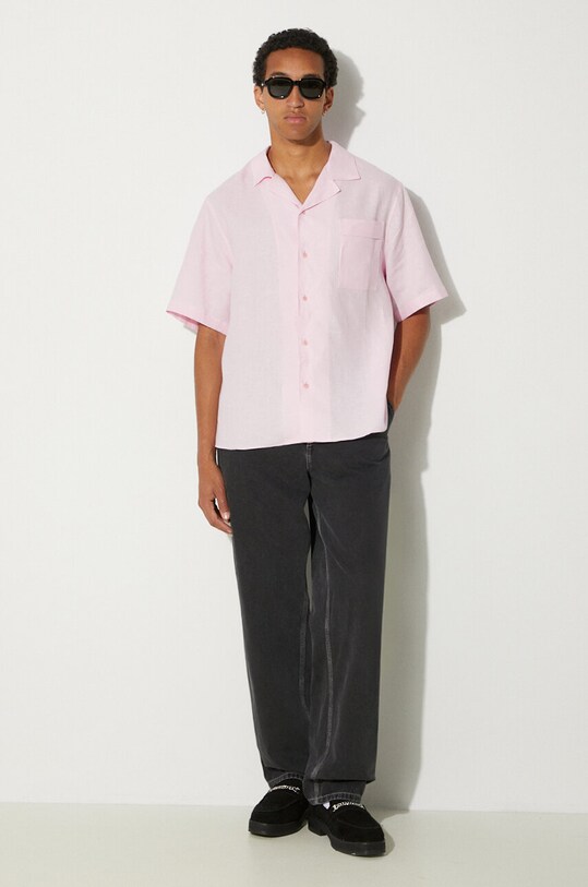 Traperice Carhartt WIP Simple Pant I022947.8960 siva AW24