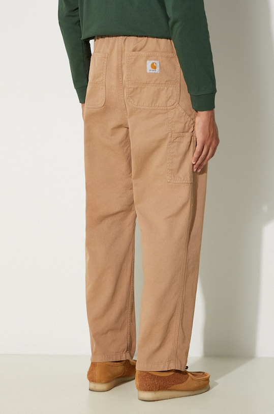 Oblečení Bavlněné kalhoty Carhartt WIP Flint Pant I029919.2FSGD béžová