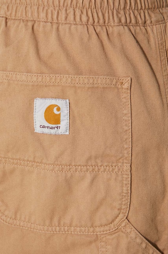 Bavlněné kalhoty Carhartt WIP Flint Pant I029919.2FSGD béžová