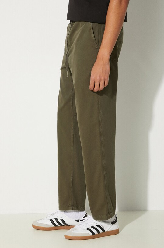 Хлопковые брюки Carhartt WIP Flint Pant зелёный I029919.666GD