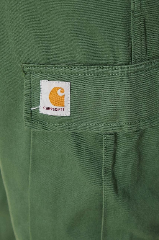 Bavlněné kalhoty Carhartt WIP Regular Cargo Pant zelená I030475.29NGD