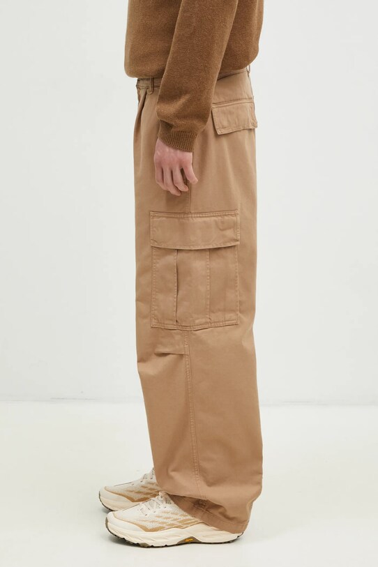 Хлопковые брюки Carhartt WIP Cole Cargo Pant I031218.2FSGD бежевый AW24