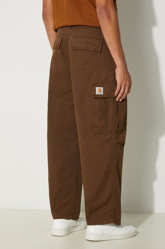 Одежда Хлопковые брюки Carhartt WIP Cole Cargo Pant I031218.2YGD коричневый