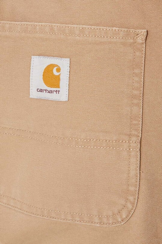 Бавовняні штани Carhartt WIP Simple Pant I031220.2FS3K бежевий