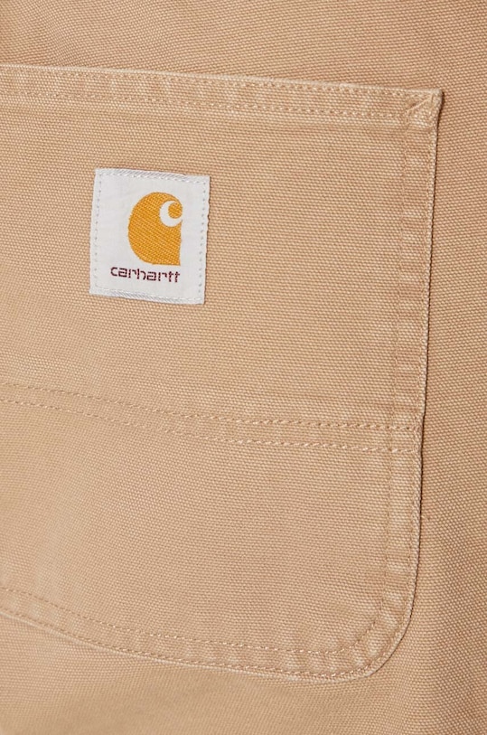 Βαμβακερό παντελόνι Carhartt WIP Simple Pant I031220.2FS3K μπεζ