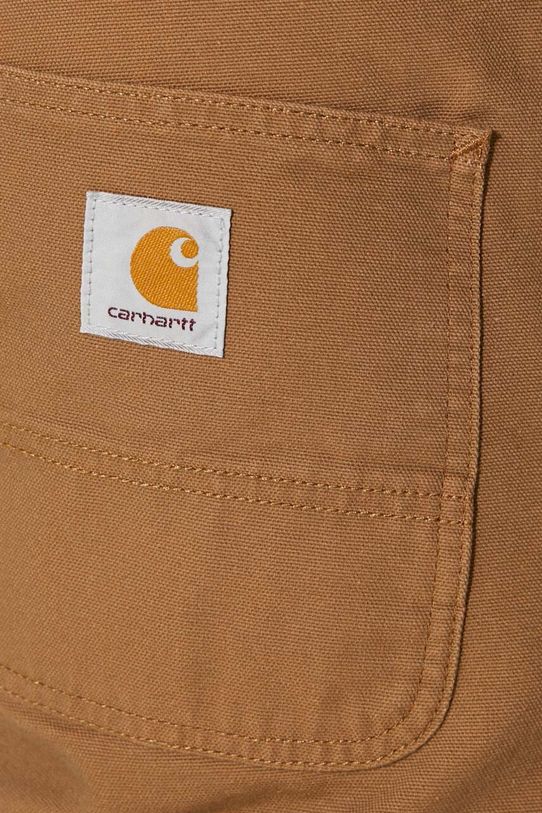 Bavlnené nohavice Carhartt WIP Simple Pant I031220.HZ02 hnedá