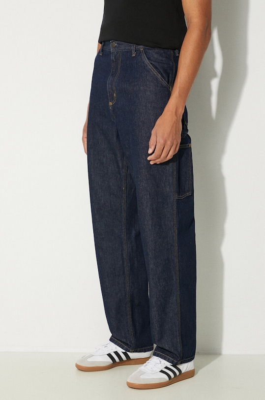 Carhartt WIP jeansy Single Knee Pant granatowy I032024.0102