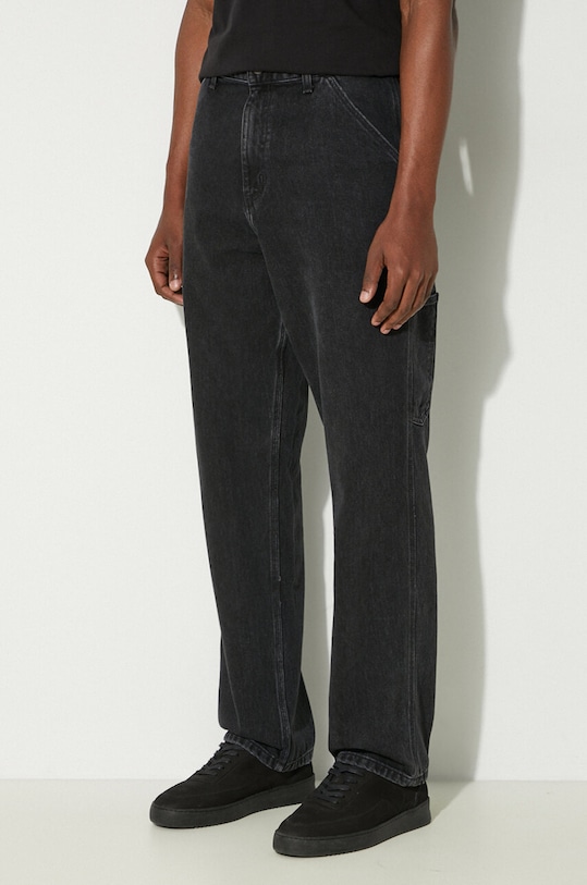 Дънки Carhartt WIP Single Knee Pant черен I032024.8906
