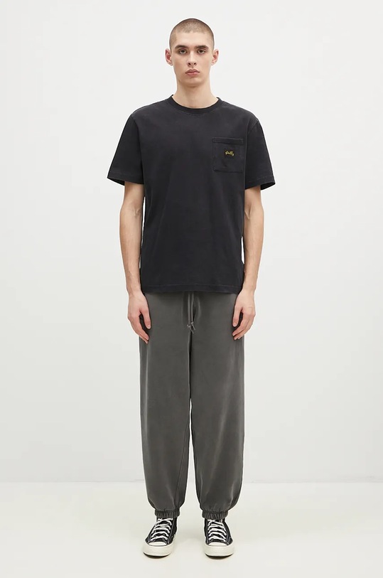 Carhartt WIP cotton joggers Vista Grand Sweat Pant I032337.87GD gray