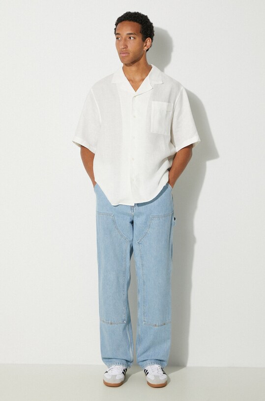 Carhartt WIP jeansi Double Knee Pant I032699.01A3 albastru AW24