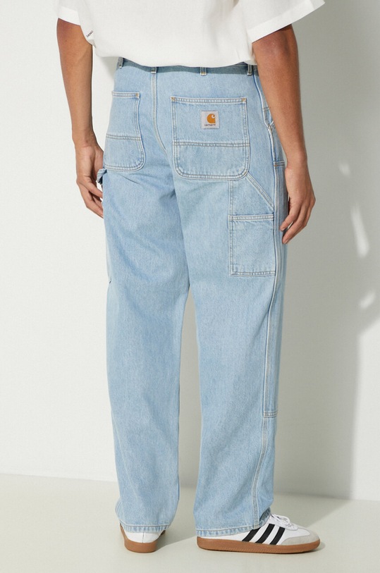 Clothing Carhartt WIP jeans Double Knee Pant I032699.01A3 blue