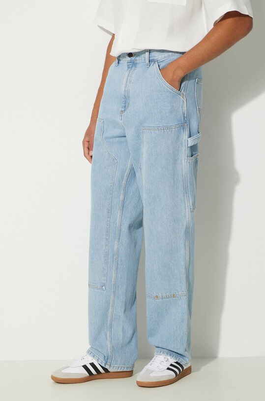 Carhartt WIP jeansi Double Knee Pant albastru I032699.01A3