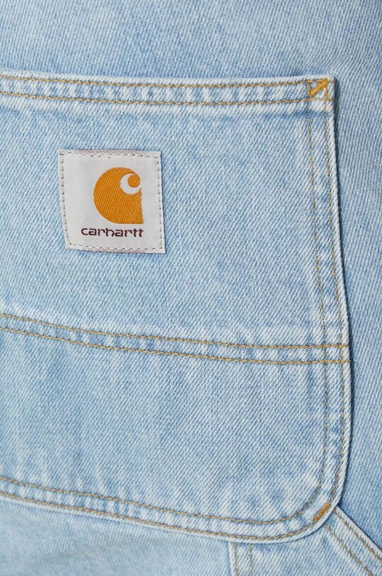 Carhartt WIP jeansi Double Knee Pant I032699.01A3 albastru