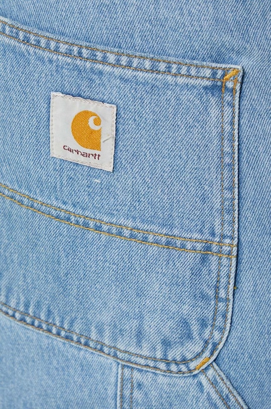 Džíny Carhartt WIP Double Knee Pant I032699.0112 modrá