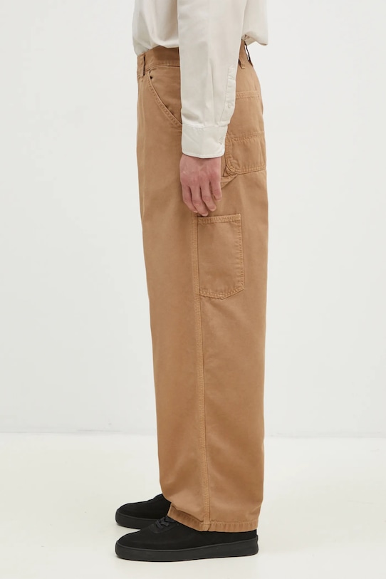 Carhartt WIP spodnie bawełniane OG Single Knee Pant I033754.2FS4J zielony AW24