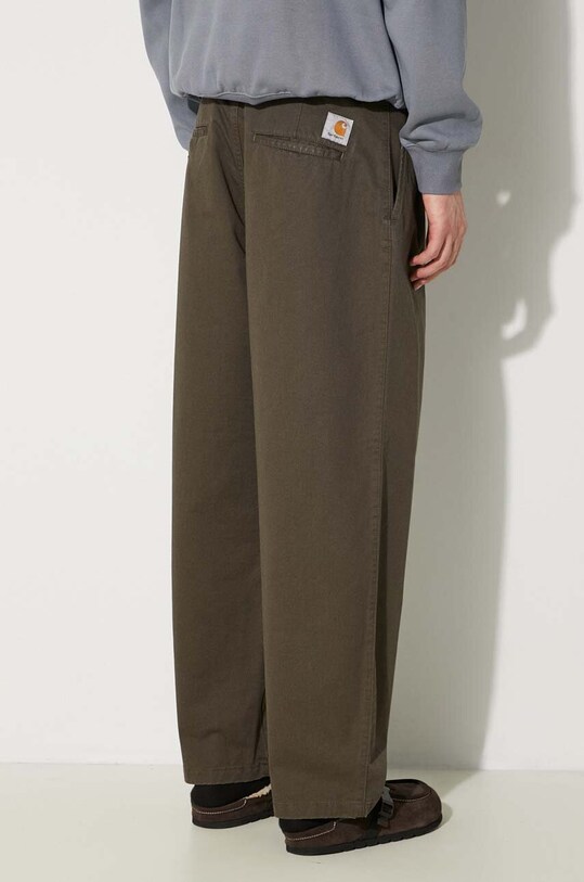 Clothing Carhartt WIP cotton trousers Merrick Pant I033759.96406 green