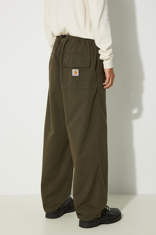Clothing Carhartt WIP cotton trousers Hayworth I033761.63GD green