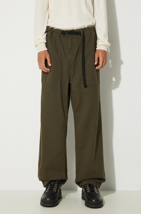 Carhartt WIP pantaloni in cotone Hayworth verde I033761.63GD