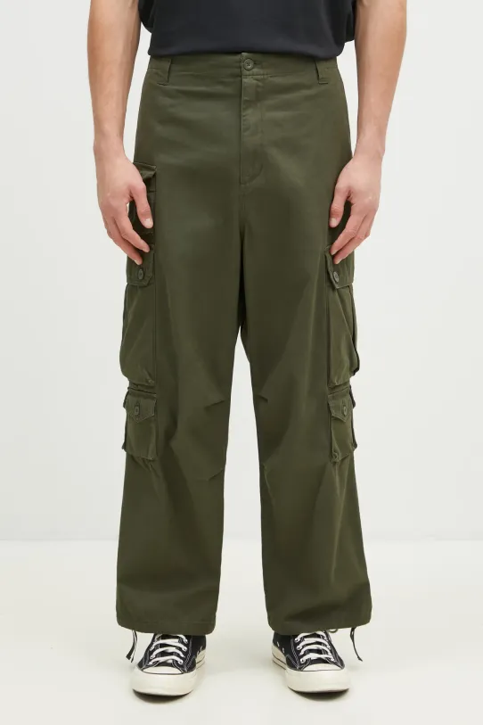 Памучен панталон Carhartt WIP Tracker Pant памук зелен I033835.666XX