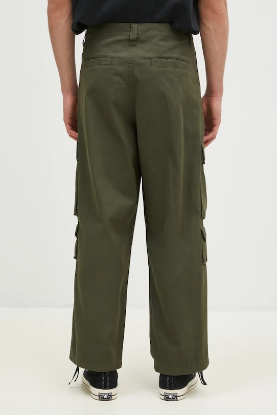Oblečení Bavlněné kalhoty Carhartt WIP Tracker Pant I033835.666XX zelená