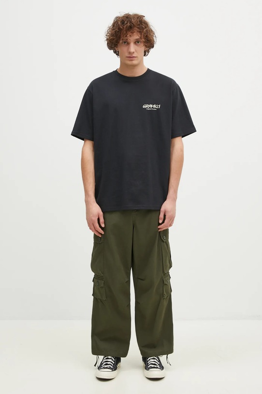 Памучен панталон Carhartt WIP Tracker Pant I033835.666XX зелен