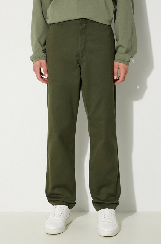 Carhartt WIP pantaloni Master Pant panza verde I034233.66602