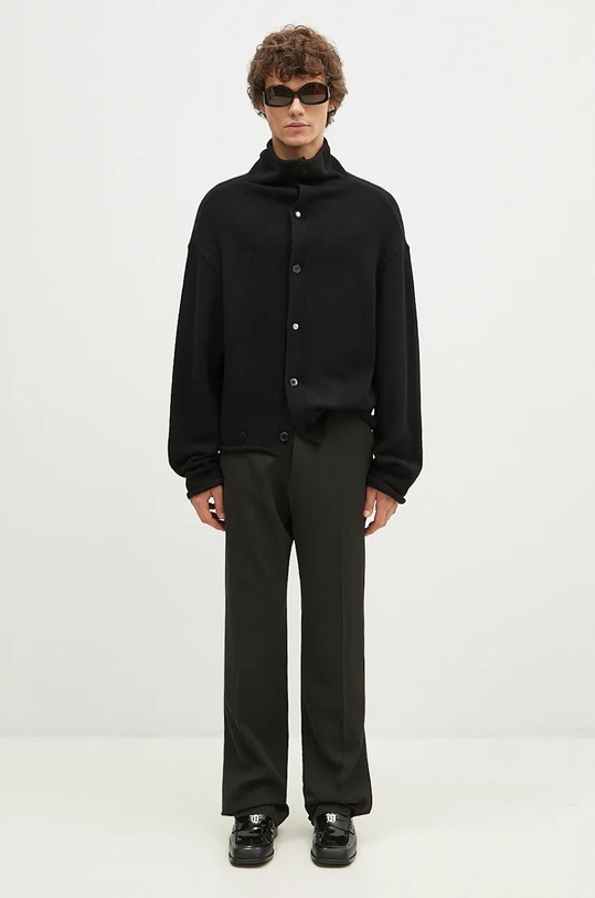 Martine Rose wool trousers Tailored Relaxed Fit Trouser 303WT05006 black