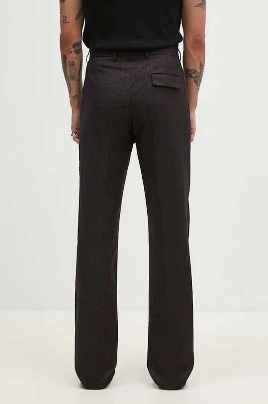 Ρούχα Παντελόνι από μείγμα μαλλιού Martine Rose Tailored Relaxed Fit Trouser 303WT06007 μαύρο