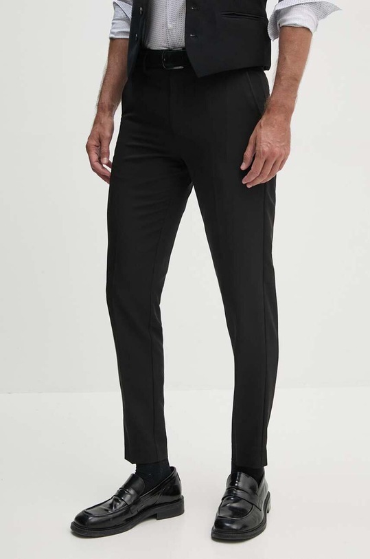 Lindbergh spodnie z elastanem czarny 30.006903.BLACK